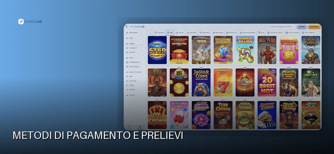 Casino Lab promotional banner